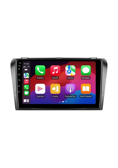 Mazda 3 2004-2009 Android Multimedya Carplay Android Auto Navigasyon Kameralı 10gb Ram 256gb Pro 9"