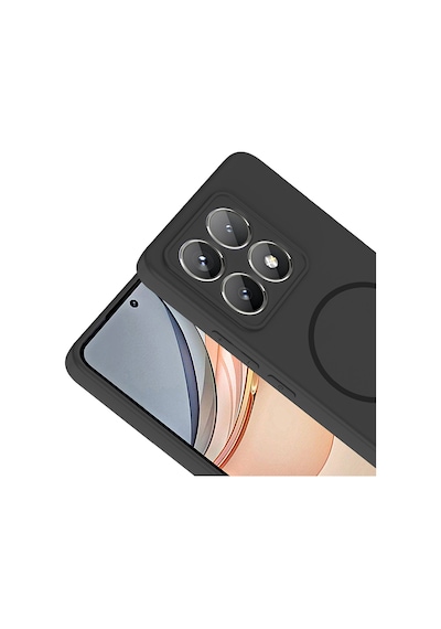 Xiaomi 14t Kılıf Magsafe Destekli Kamera Korumalı Yumuşak Silikon Pazarplus Rose Pembe