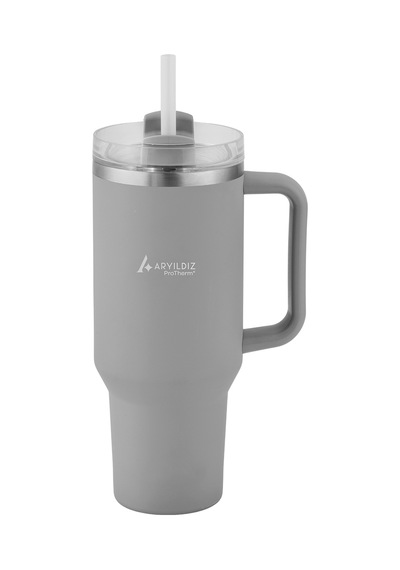 Aryıldız Protherm Flow Up Termos Gri 900 Ml Renkli