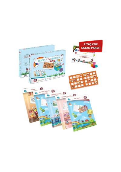 2 Yaş Dikkat Seti Ve 12-24 Ay Cırt Cırtlı Ikili Paket