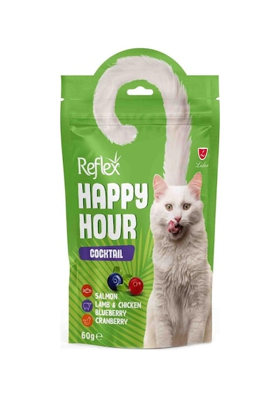 Reflex Happy Hour Tam Destek Karışık Kedi Ödülü 60 G