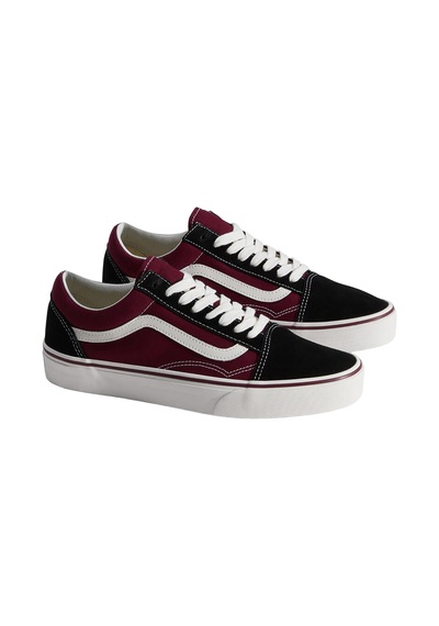 000z9002y1-r Vans Old Skool Spor Ayakkabı Bordo 000z9002y1-r