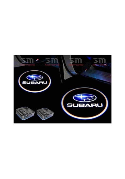 Subaru Kapı Altı Led Aydınlatma Araç Logolu