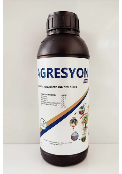 Agrisciences Agresyon Pro 1l Hayvansal Menşeli Organik Sıvı Gübre