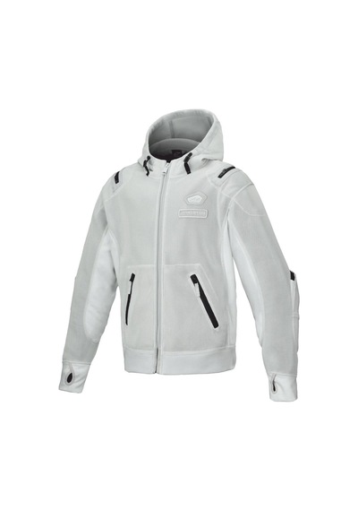 Alpinestars Moflow Air Tech Hoodie Korumalı Motosiklet Montu Gri