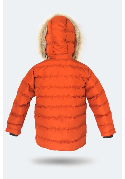 Slazenger Napolı I Unisex Çocuk Mont & Kaban Kiremit
