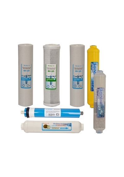 Açık Kasa Su Arıtma Ön Filtre Seti, Membran, Tatlandırıcı, Mineral Filtre+