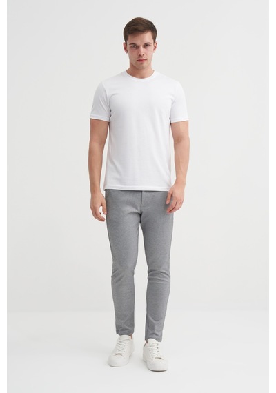 Cazador Basic Süprem Erkek T-shirt 46230 Beyaz Beyaz