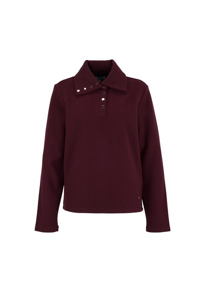 Mustang Bordo Kadın Sweatshirt M6wl-swt1549 Mürdüm