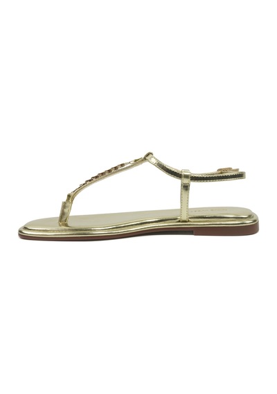Nine West Orıa 6fx Altın Kadın Düz Sandalet 000000000102052485 Altın