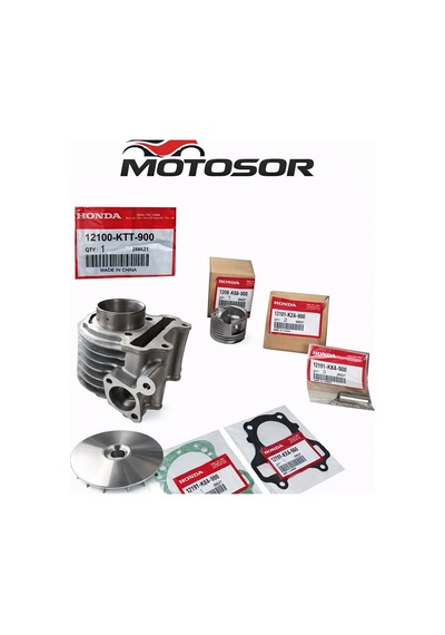 Silindir Seti 12100-ktt-900 Honda Cbf 150 Motosor Moto Ma