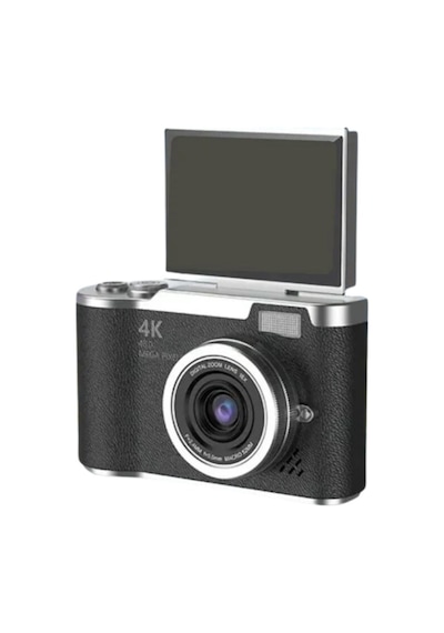 Northcity 4k Dijital Kamera: 48 Mp 8x Zoom Ve 180 Derece Döner Ekranlı - Sosyal Medya İçin Mükemmel
