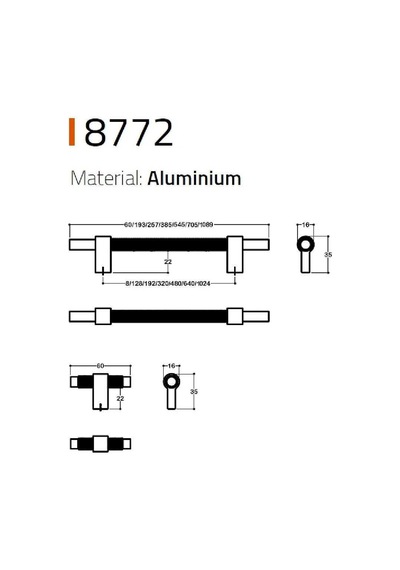 System Mobilya Kulbu Gold Renk 320mm Kulp Sy8772 0320 Gl-gl Çok Renkli