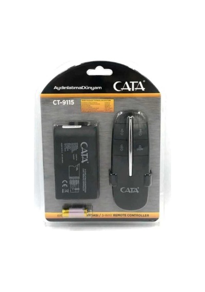 Cata Ct-9115 3 Kanallı Avize Kumandası Çok Renkli