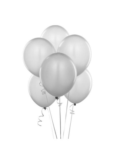 Gümüş Balon - 10 Lu