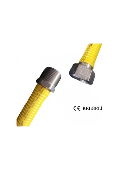 Yeni Tip Kombi Flex Hortumu Paslanmaz 60 Cm