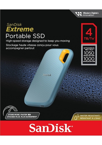 Sandisk Extreme SDSSDE61-4T00-G2 4 TB USB 3.2 G2 Taşınabilir Disk