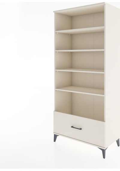 Hyperion Dolap 4 Raflı Tek Çekmeceli 88x44x195 Aytaşı-aytaşı Aytaşı