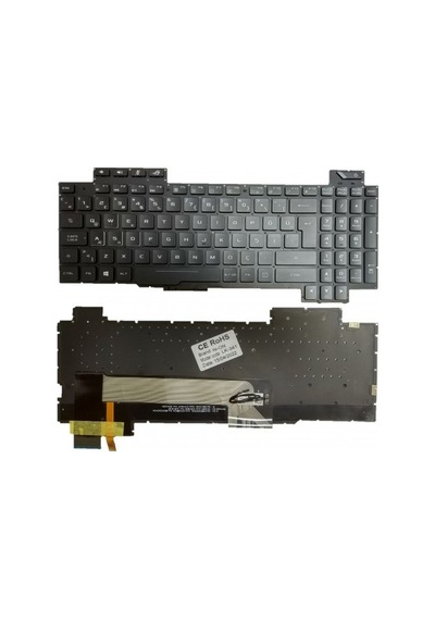 Asus Gl703gm-71210t, Gl703gm-71250, Gl703gm-ds74 Uyumlu Klavye Tuş Takımı Tuş Seti Işıklı Siyah Tr