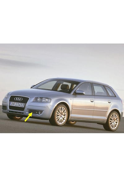 Audi A3 Sportback 04-08 Ön Tampon Sol Sis Farı Çerçeve 8P4807681B