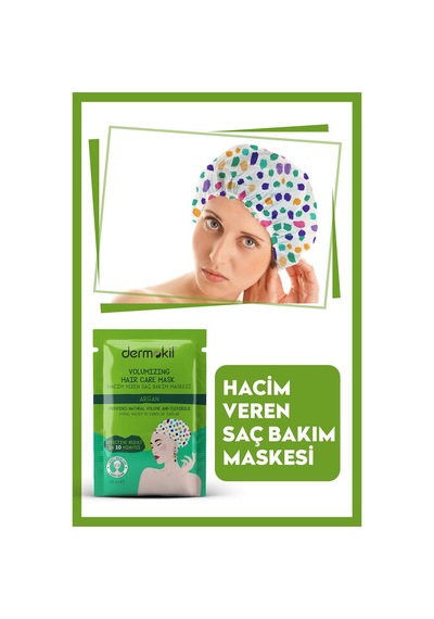 DERMOKİL Argan Buhar Saç Bakım Maskesi 35 ml
