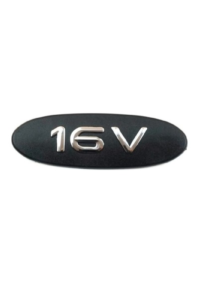 Oval Çıta Yazı ^^16 V^^ Renault Clio Kangoo