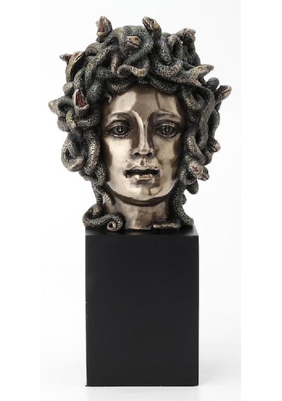 Veronese Biblolar-wise Mitoloji & Tarih-kaideli Medusa-10,5x9,8x