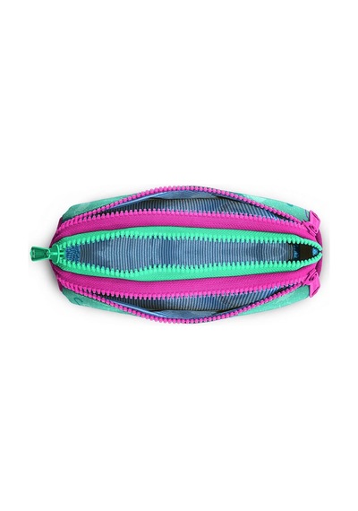 Su Yeşili Ve Neon Pembe Çok Renkli