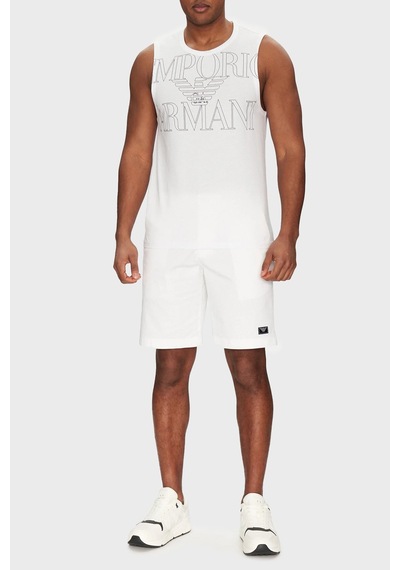 Emporio Armani Erkek Short Em000591 Af12336 U0002 Beyaz Beyaz
