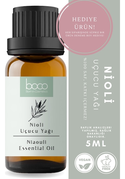 Boco Born In Cosmetics Nioli Buhurdanlık Uçucu Yağı 5 ML