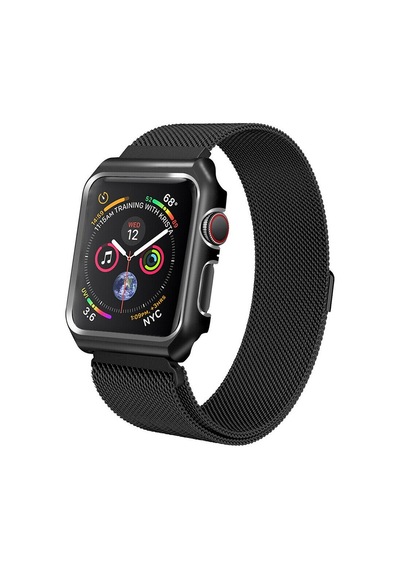 Apple Uyumlu  Watch 38 MM Milano Loop Çelik Kordon 38 MM Kayış Seri 1-2-3