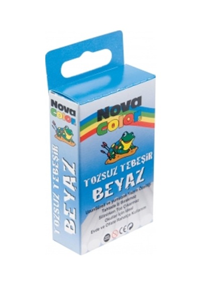 Nova Color Tebeşir Beyaz 10lu - 3 Paket