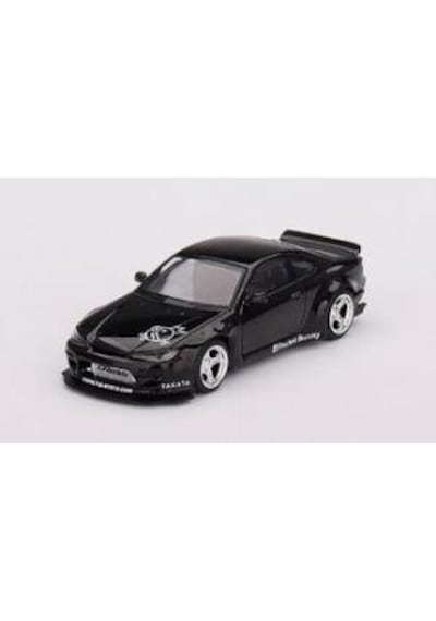 Mini Gt 602 Nissan Silvia Rocket Bunny Black Pearl Model Araba