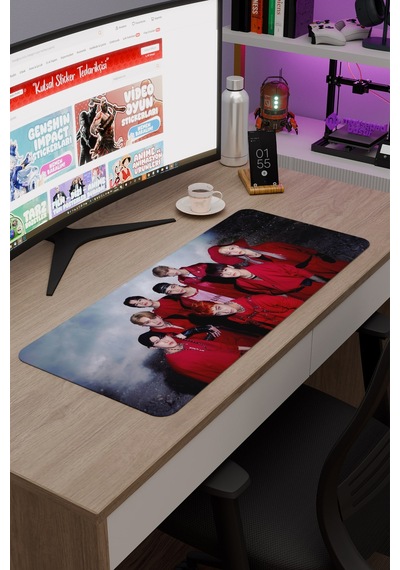 Stray Kids V2 70x30 Xl Gaming Kauçuk Kaymaz Taban Mouse Pad Fare Altlığı