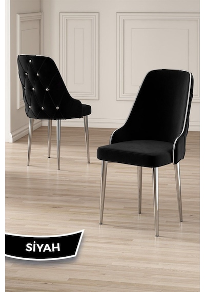 Canisa Vae Serisi 90x160 Lak Panel Antrasit İroni Krom Ayak Masa Takımı 6 Siyah Sandalye Antrasit İroni Masa Siyah Sandalye Ayaklar Krom Canisa Vae Serisi 90x160 Lak Panel Antrasit İroni Krom Ayak Masa Takımı 6 Siyah Sandalye Antrasit İroni Masa Siyah Sandalye Ayaklar Krom