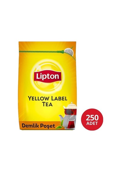 Lipton Demlik Poşet Çay 250 3,2g Yellow Label 800g Tarı 800 G