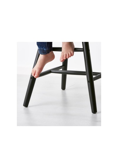 Ikea Agam Çocuk Sandalyesi, Siyah