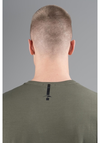 Maraton Regular Erkek Bisiklet Yaka Açık Haki- T-shirt Açık Haki-