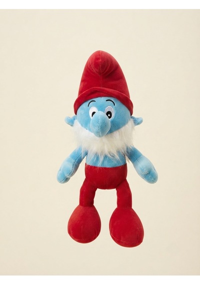 Peluş Şirin- Şirin Baba-45 Cm Mavi