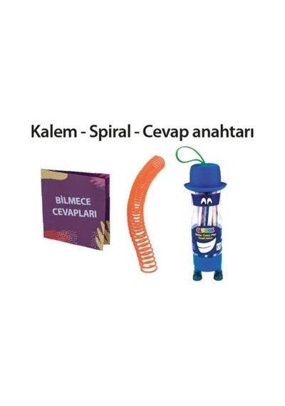 Çekirdek Zeka Bilmecelerle Boyuyorum Zk63