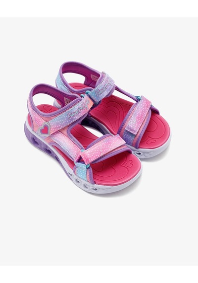 Skechers Flutter Hearts Pembe Kız Çocuk Sandalet Karışık