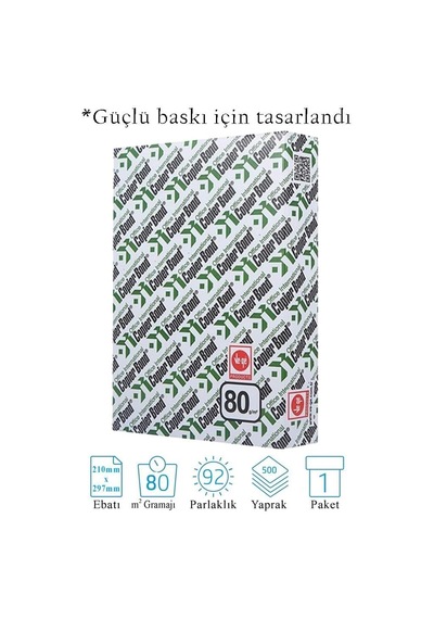 Fotokopi Kağıdı A4 80 Gr 500 Lü 1 Paket Copierbond Fotokopi Kağıdı Lazer Inkjet Ve Fotokopi Mak