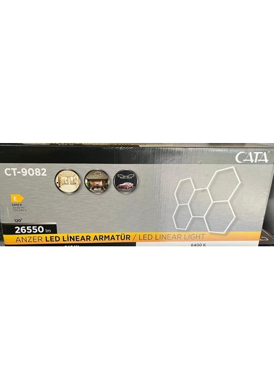Cata Ct9082 Anzer Led Linear Armatür Beyaz