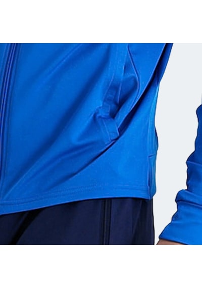 Slazenger RARELY Erkek Fermuarlı Dik Yaka Cepli Saks Mavi Eşofman Takımı