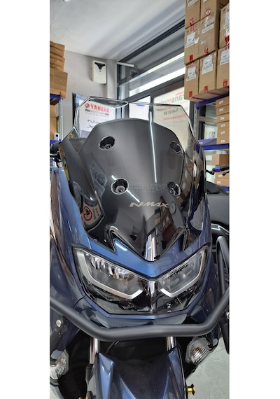Nmax 125-155 Spor Ön Cam Patriot Model 2021-2024 Uyumlu Füme