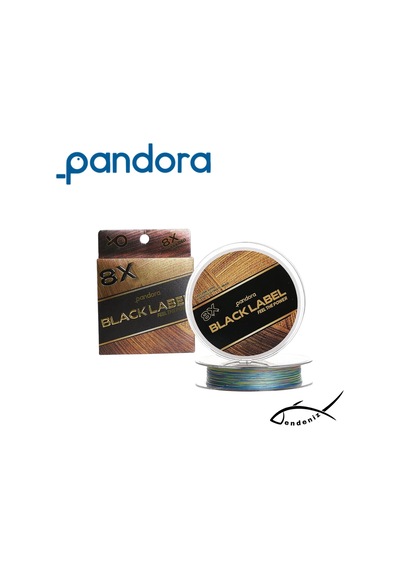 Pandora 8x Label 300m Multicolor İp Misina 0.10