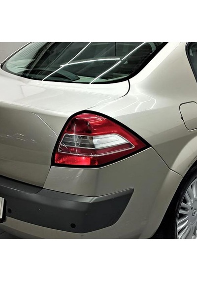 Renault Megane 2 Stop Çerçevesi Sticker / MAT SİYAH
