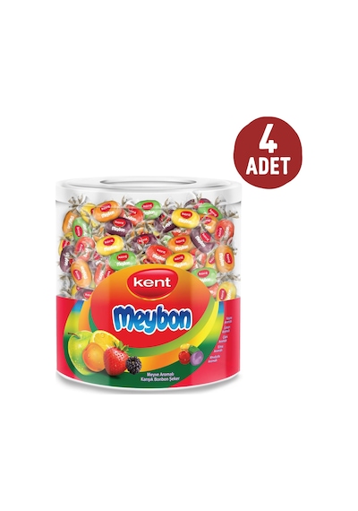 Kent Meybon Mini Meyveli Kavanoz 4 x 504 G