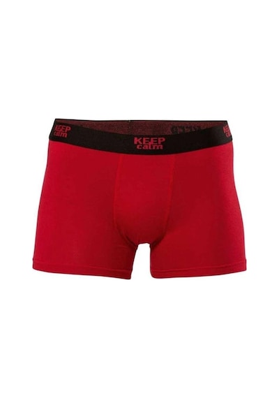 5 Adet Modal Rahat Erkek Boxer %47 Pamuk %47 Modal %6 Likra Bordo 001