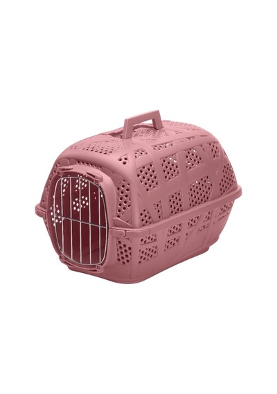 İmac Carry Sport Metal Kapılı Köpek Taşıma Çantası Koyu Pembe 48x34x32 Cm